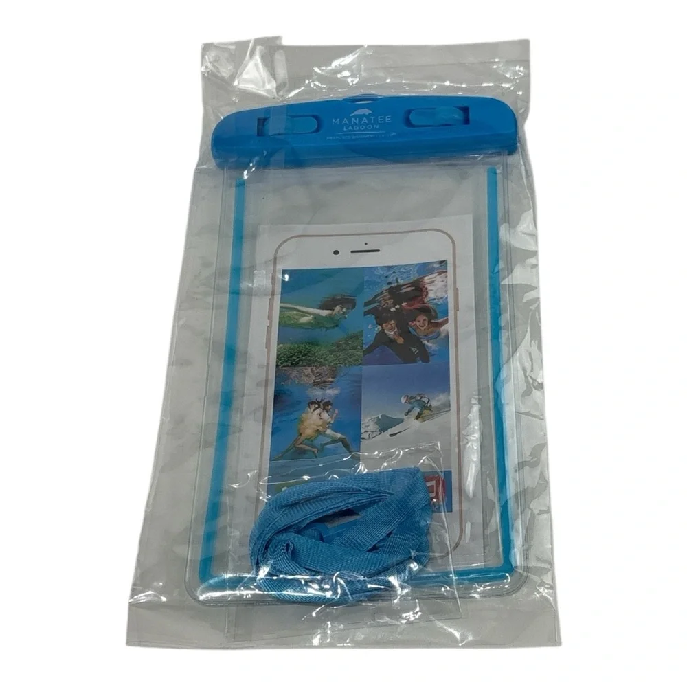 Blue Waterproof Phone Case